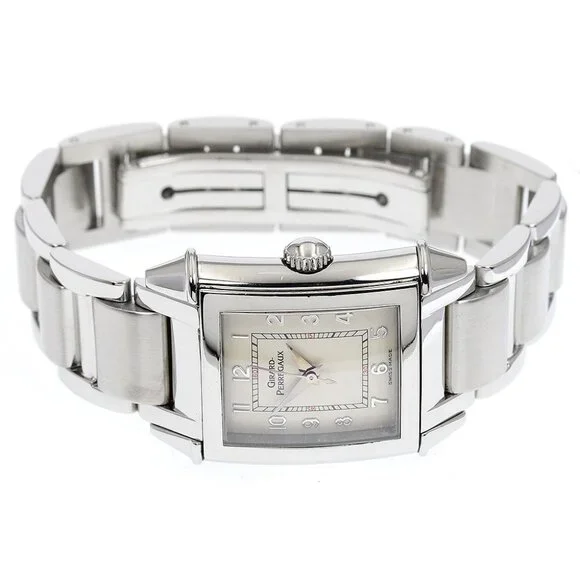 GIRARD PERREGAUX Vintage 1945 25900 Beige Dial Hand Winding Ladies Watch_898085